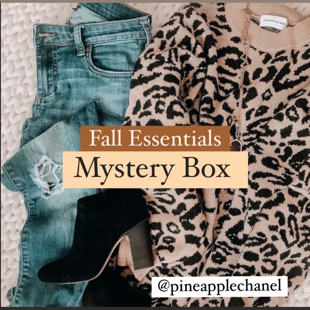 FALL STYLE MYSTERY BOX • 5 ITEMS